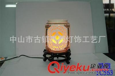 匠心雕琢，光影生輝——中山市古鎮墨雕燈飾工藝廠精品陶瓷臺燈直銷